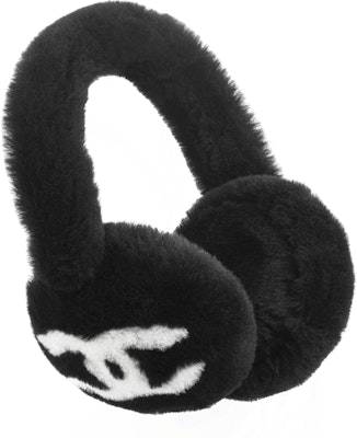 (W) 샤넬 코코 네쥬 FW23 더블 C 로고 울 이어머프 블랙. AA9442-B13871-NQ798 Order (W) 샤넬 코코 네쥬 FW23 더블 C 로고 울 이어머프 블랙. AA9442-B13871-NQ798