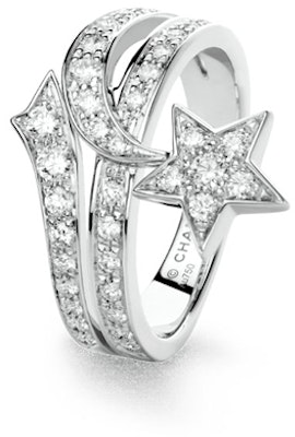 (W) CHANEL Comete Meteor Cincin Berlian Full Emas Putih 18K J10812 Buy (W) CHANEL Comete Meteor Cincin Berlian Full Emas Putih 18K J10812