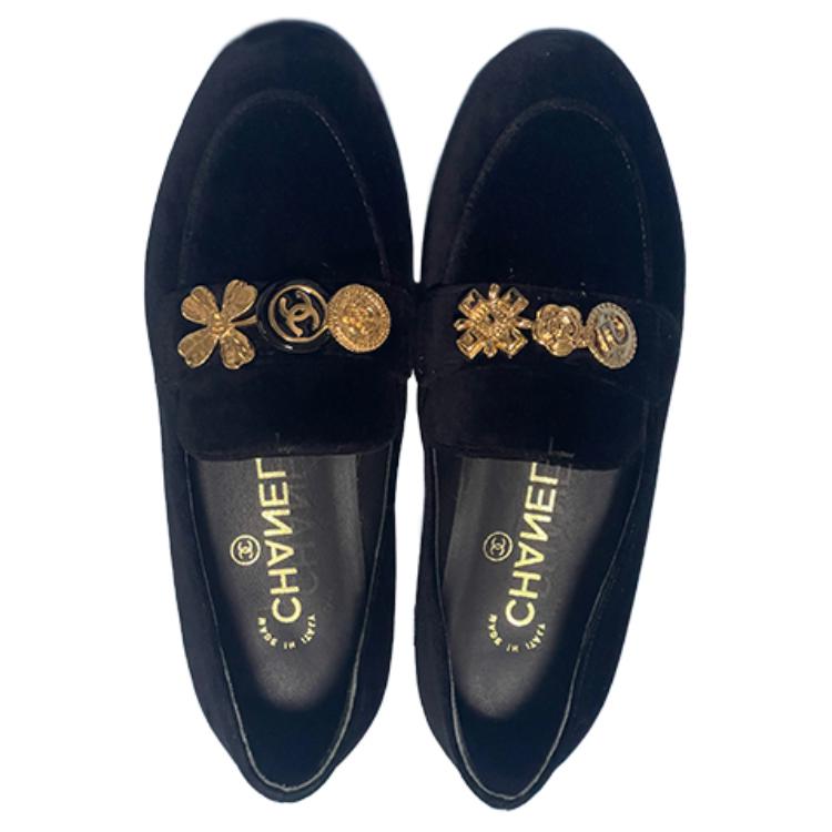 (W) Chanel CMFT Slip-On Loafer 'Black' 圖 4