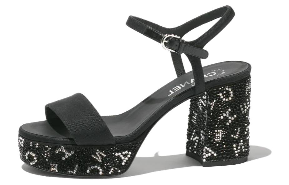 (W) Chanel CMFTable Minimalist Slide Sandals 'Logo Black'