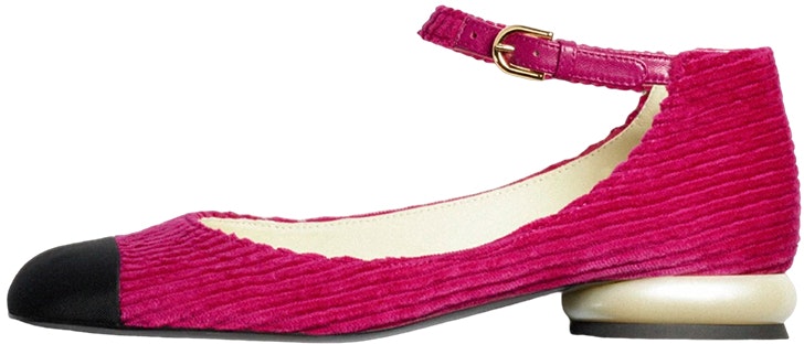 women-chanel-corduroy-flat-peach-pink-fashion-mary-jane-g39281-y56052-k4923