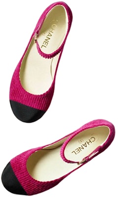 (W) Chanel Corduroy Flat Durazno Rosa 'Fashion Mary Jane' G39281-Y56052-K4923 Shop (W) Chanel Corduroy Flat Durazno Rosa 'Fashion Mary Jane' G39281-Y56052-K4923