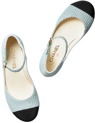(Women) Chanel Corduroy Mary Jane 'Light Blue' G39281-Y56053-K4925 Order (Women) Chanel Corduroy Mary Jane 'Light Blue' G39281-Y56053-K4925