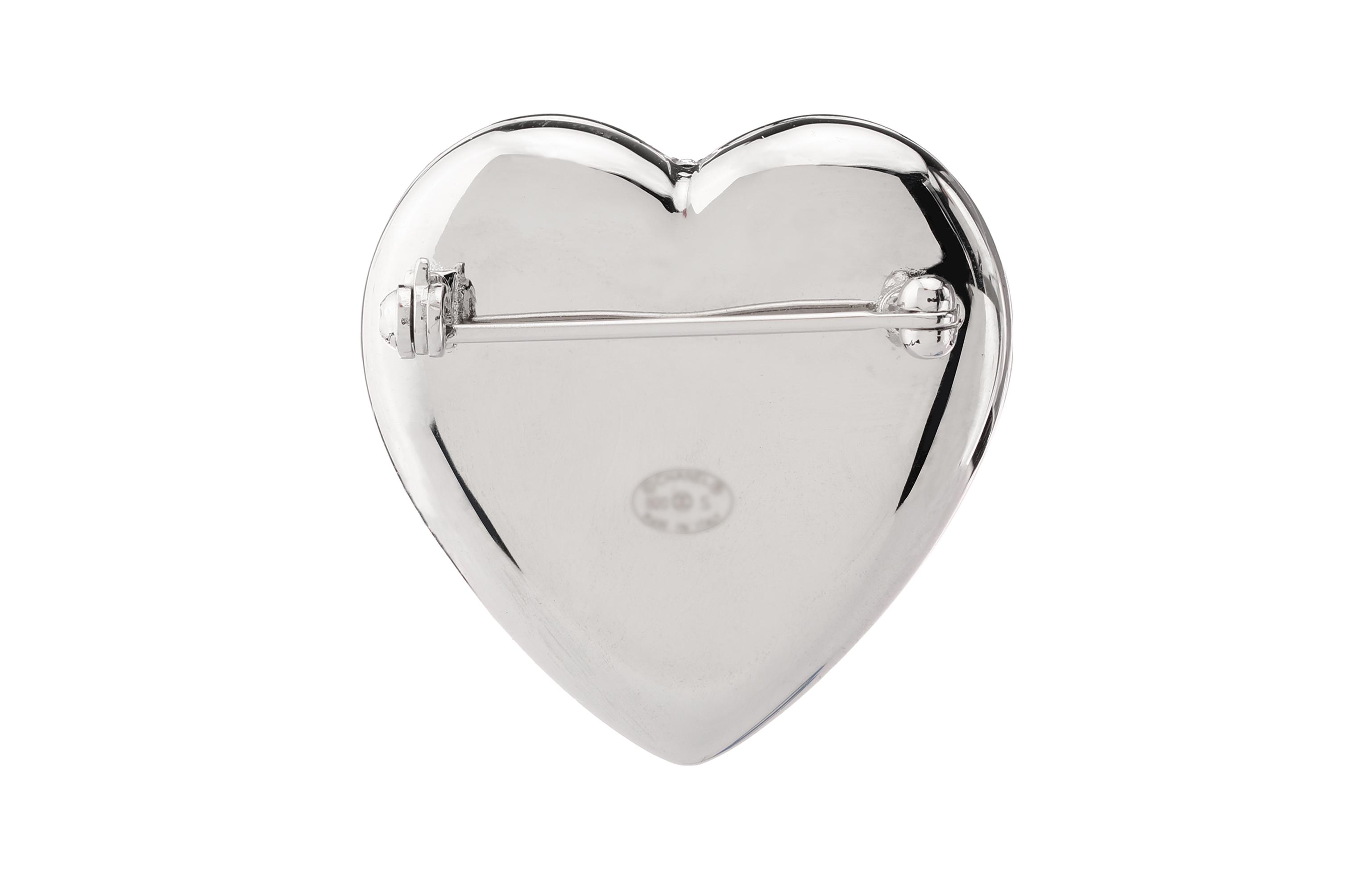 (Women) CHANEL Crystal Brass Brooch Gold/White AB3644-B02818-N6656 圖 4