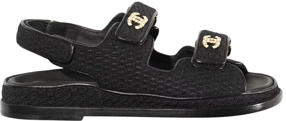 (W) Sandal Chanel Knit Hitam Lelaki G35927-X56555-94305 Order (W) Sandal Chanel Knit Hitam Lelaki G35927-X56555-94305