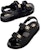(W) Sandal Chanel Knit Hitam Lelaki G35927-X56555-94305