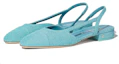 Lookbook (W) Chanel Denim Slingback Flats ''Spitse Neus Blauw'' G31319-X56190-0K810