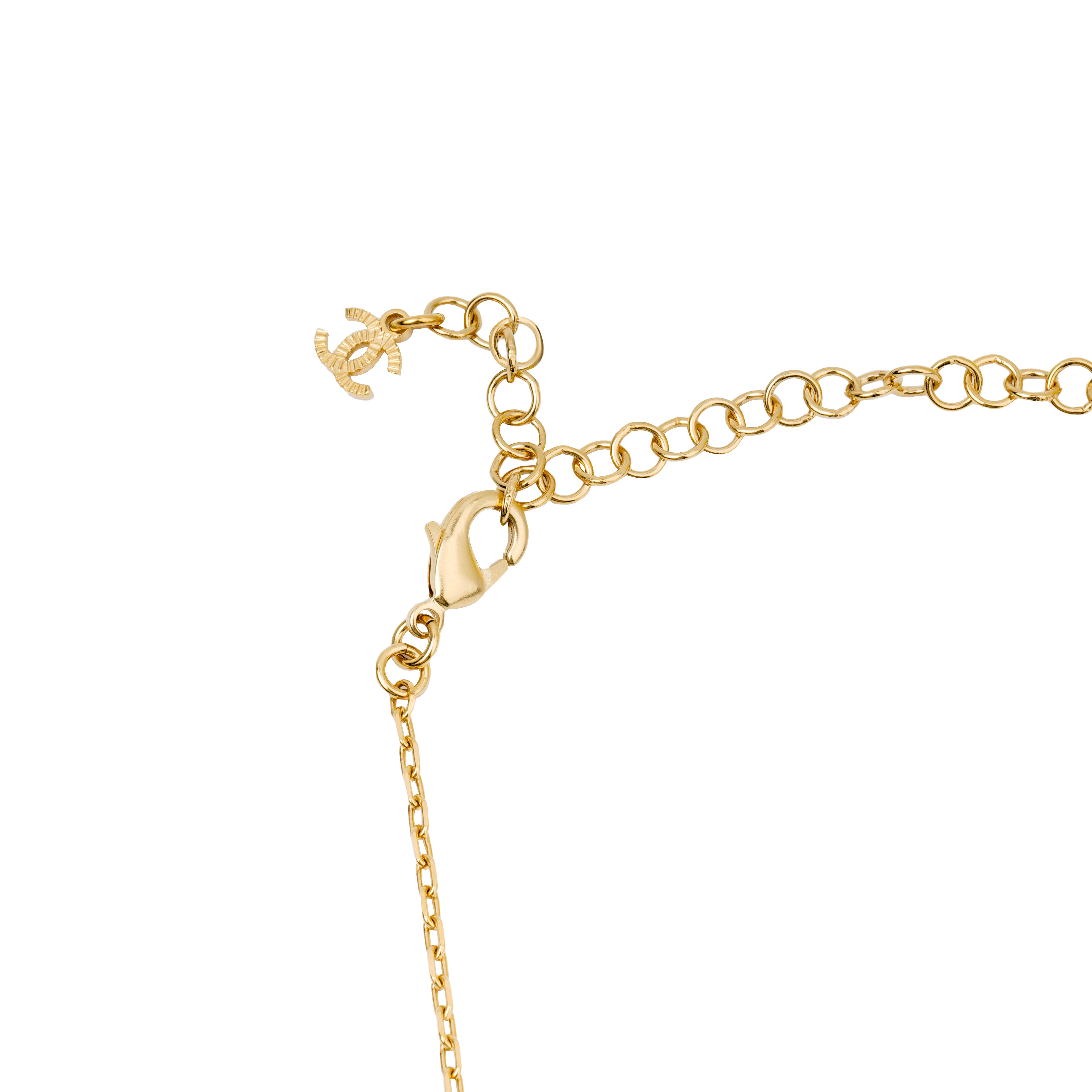 (Women) CHANEL Double C Crystal Pendant Necklace - Stylish & Minimalist for Women. ab9046-b08672-nj302 圖 5