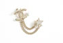 Buy (Women) CHANEL Double C Crystal Star Tassel Brooch for Women - Gold. ABB532-B14060-NR341