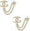 Shop (Women) CHANEL Double C Crystal Star Tassel Brooch for Women - Gold. ABB532-B14060-NR341