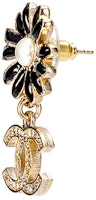 (W) シャネル ダブルC フローラル クリスタル ピアス ゴールド/ブラック アクセサリー AB9654-BO9623-NL179 Lookbook (W) シャネル ダブルC フローラル クリスタル ピアス ゴールド/ブラック アクセサリー AB9654-BO9623-NL179