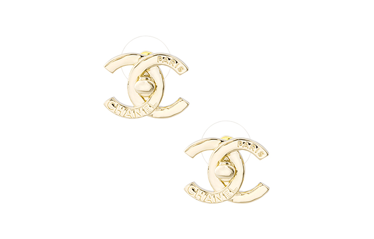 (Women) CHANEL Double C Gold Earrings for Women. AB9411-B08930-NJ804 圖 2