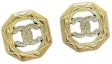 Order (Women) CHANEL Double C Gold Metal Earrings for Women. ABD748-B17419-NZA50