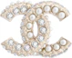 Buy (Women) CHANEL Double C Gold Pearl Earrings with Rhinestones for Women. AB9400-B09089-NK217