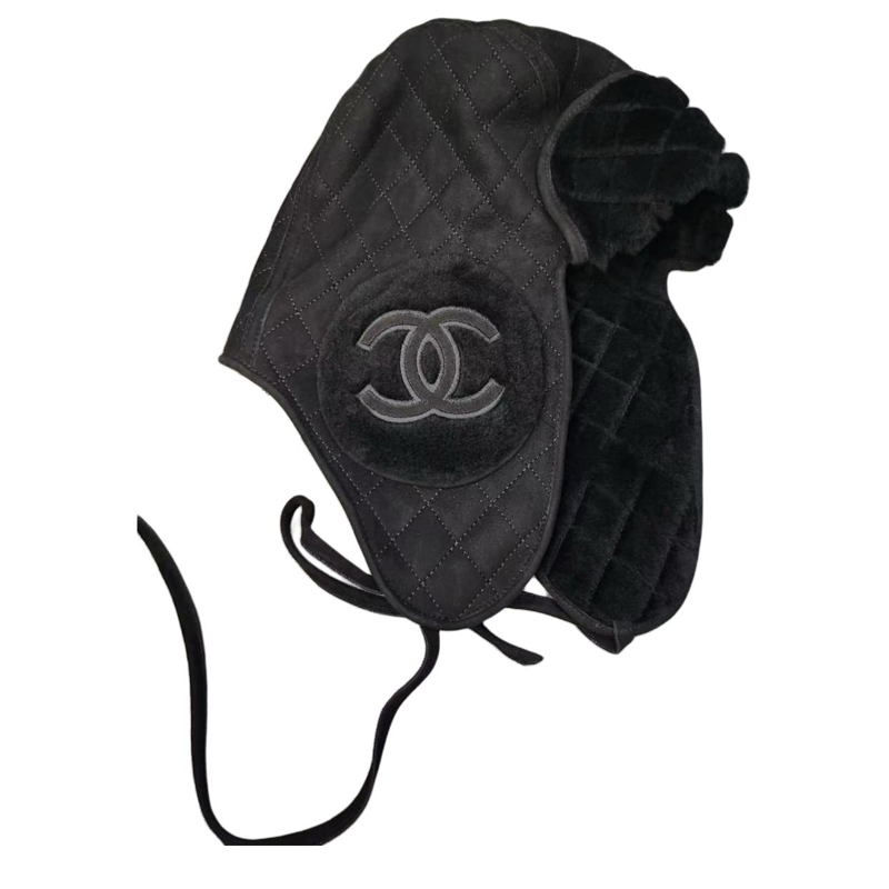 Order (W) Chanel Gorro Negro Mujer con Logo Doble C - Diseño Clásico y Minimalista AAA429-B17953-94305