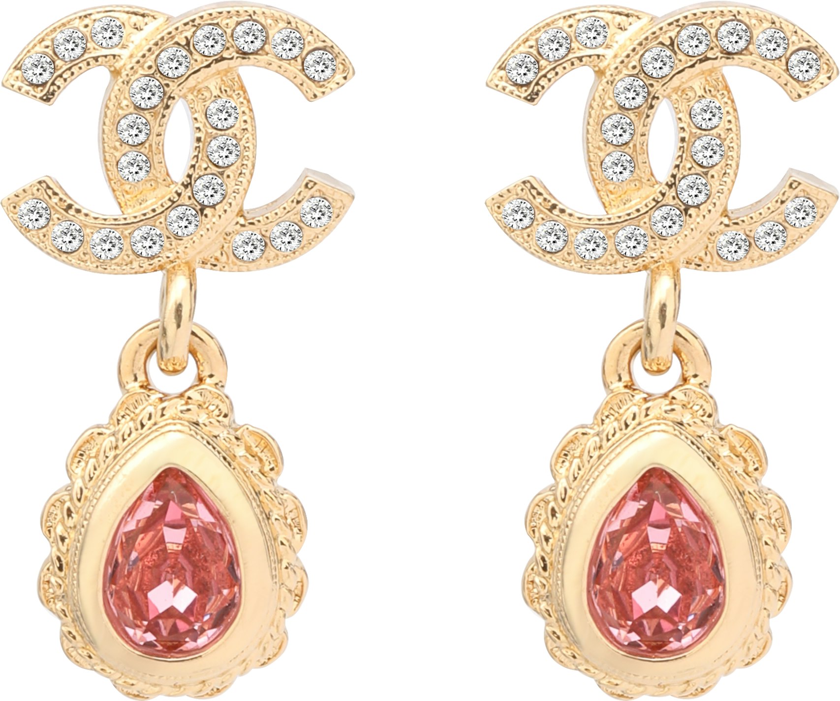 women-chanel-double-c-logo-fashion-earrings-for-women-ab-7120-b06756-nf-456