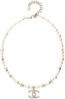 (Women) CHANEL Double C Logo Gold Metal Necklace for Women Gold ABB256-B13560-NQ105 (Women) CHANEL Double C Logo Gold Metal Necklace for Women Gold ABB256-B13560-NQ105