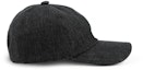 Shop (Women) CHANEL Double C Logo Grey Cotton Baseball Cap for Women AA8087-B07869-94305