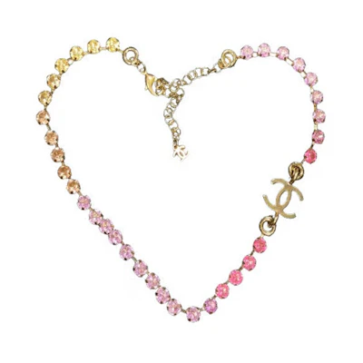 (Women) CHANEL Double C Logo Necklace for Women - Multicolor. ABC310B15460NU625