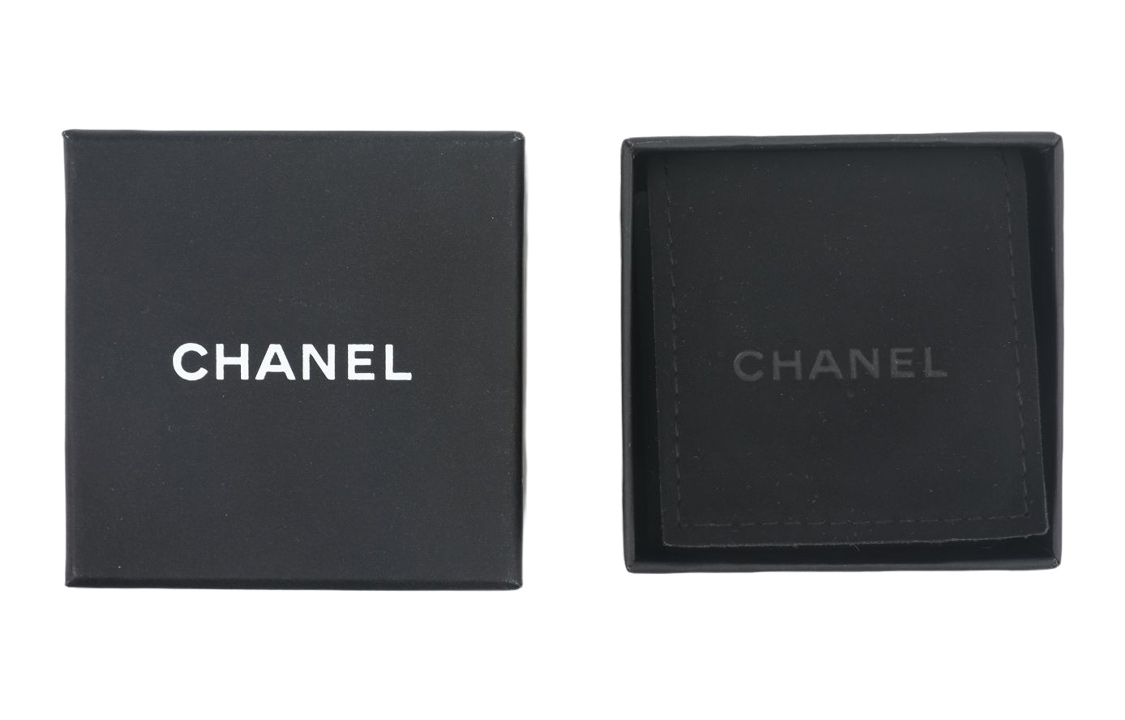 (Women) CHANEL Double C Metal Earrings Black A95896-Y02018-Z2047 圖 5