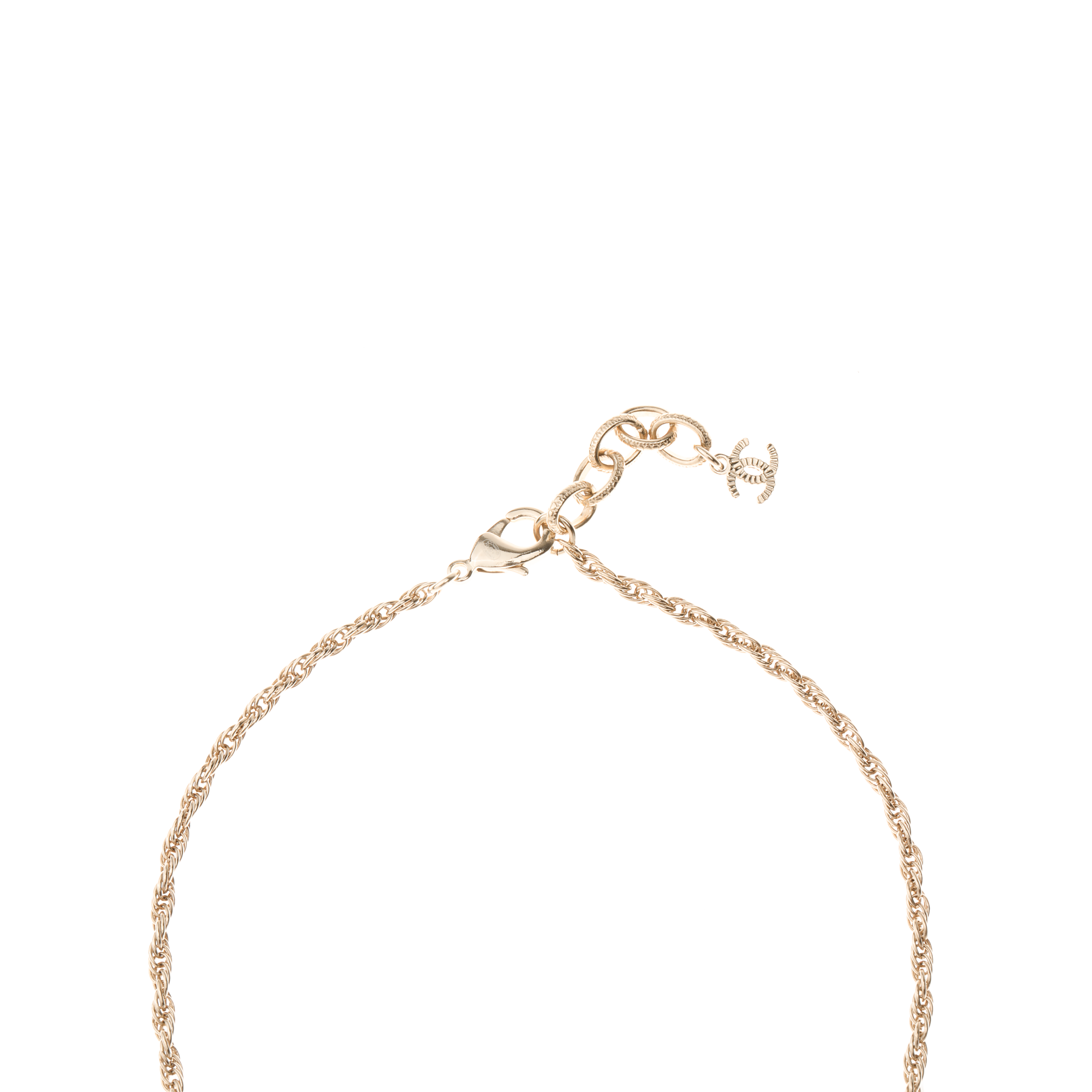 (Women) CHANEL Double C Pearl Metal Necklace for Women A99076-Y49998-Z2048 圖 5