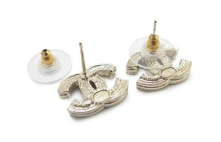 (Women) CHANEL Double C Pearl White Earrings AB0670-Y47391-Z2048 圖 4