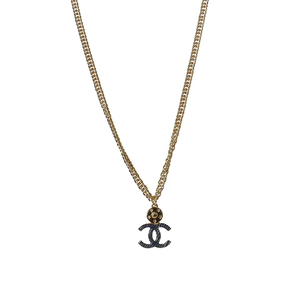 (Women) CHANEL Double C Pendant Necklace Pink for Women. ABC718-B15375-NU456