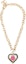 Buy (Women) CHANEL Double C Red Heart Gold Necklace for Women AB9839-B09819-NL653
