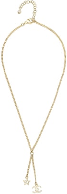 (Women) CHANEL Double C Star Gold Metal Necklace for Women - Gold ABB258-B13560-NQ105 Lookbook (Women) CHANEL Double C Star Gold Metal Necklace for Women - Gold ABB258-B13560-NQ105