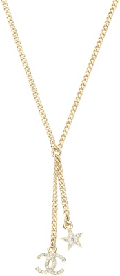 (Women) CHANEL Double C Star Gold Metal Necklace for Women - Gold ABB258-B13560-NQ105 Shop (Women) CHANEL Double C Star Gold Metal Necklace for Women - Gold ABB258-B13560-NQ105