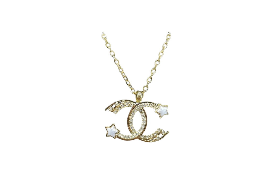 (Women) CHANEL Double C Star Necklace  Gold. ABC473-B15459-NU624 圖 2
