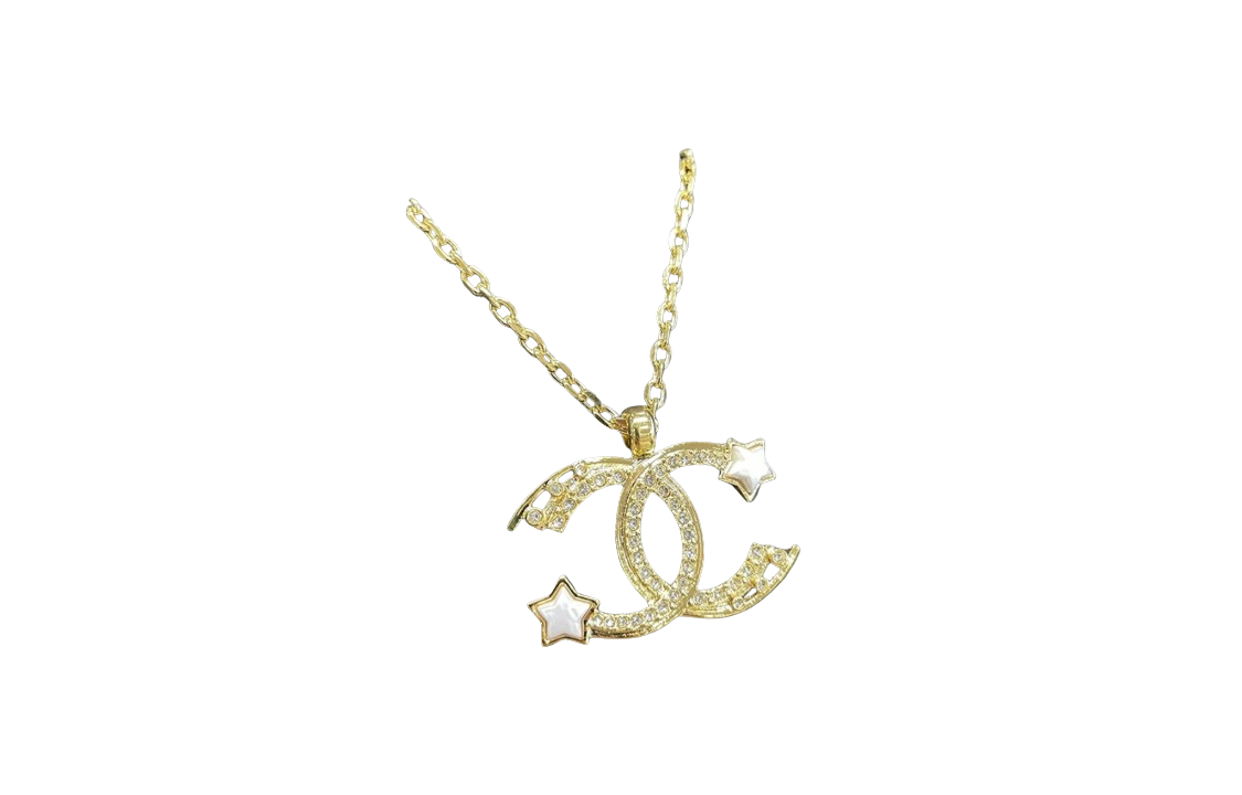 (Women) CHANEL Double C Star Necklace  Gold. ABC473-B15459-NU624 圖 3