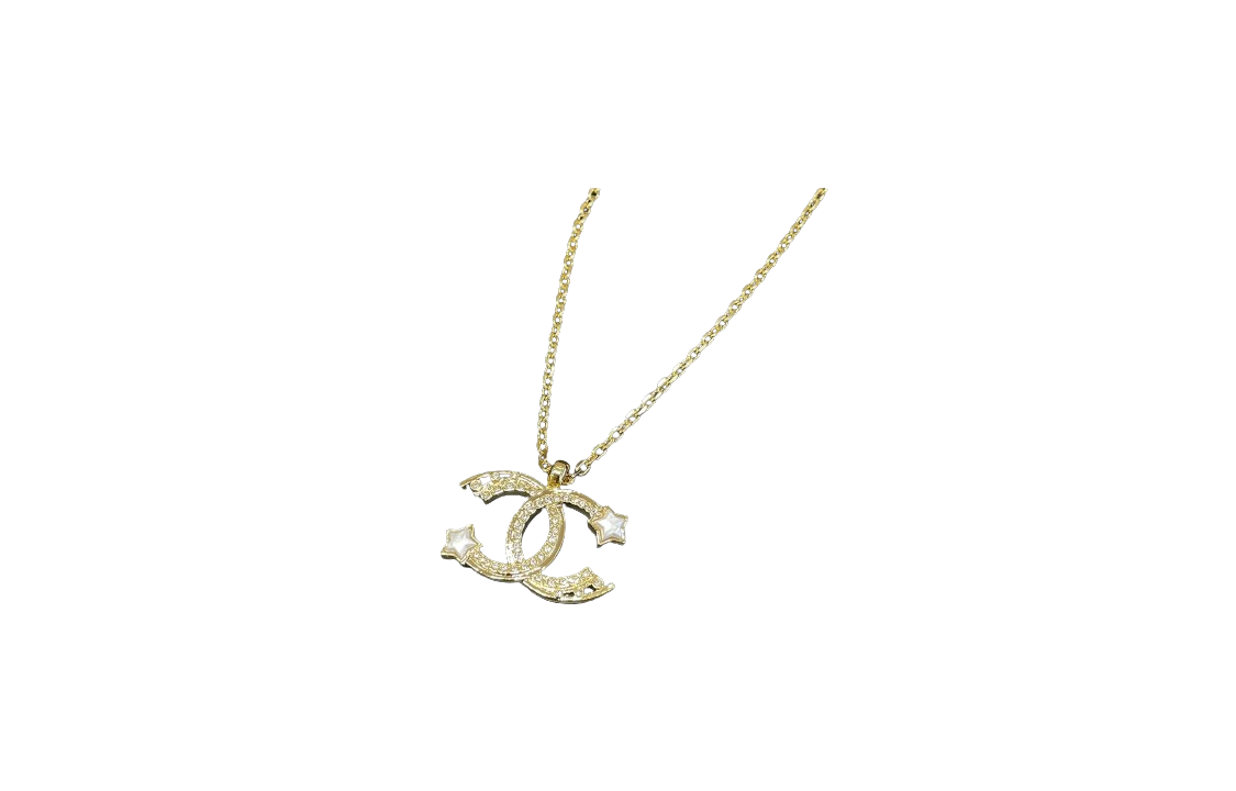 (Women) CHANEL Double C Star Necklace  Gold. ABC473-B15459-NU624 圖 5