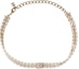 Order (Women) CHANEL Double C Trendy Metal Necklace for Women - White. AB9734-B09591-NL114