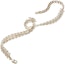Details for (Women) CHANEL Double C Trendy Metal Necklace for Women - White. AB9734-B09591-NL114