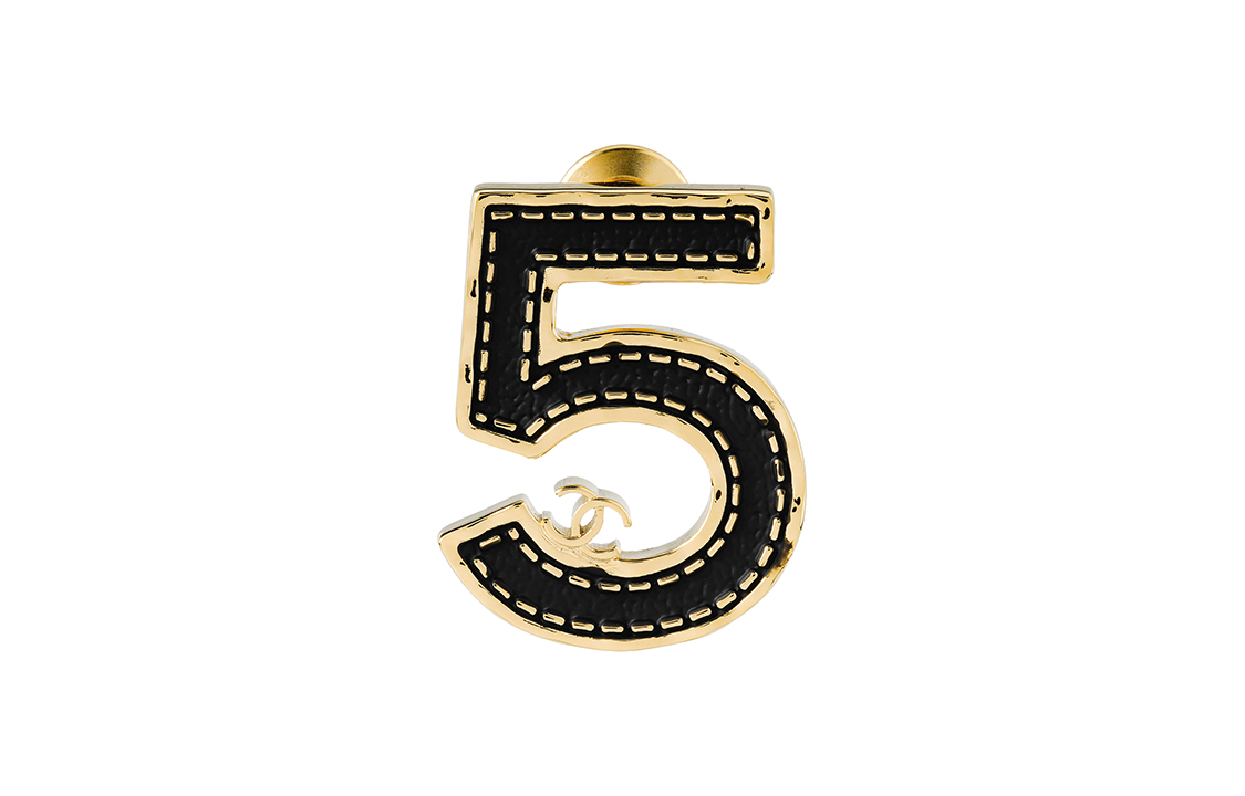 Lookbook (W) シャネル エレガント ブラック ブローチ レディース用 ABA783B10895NN920