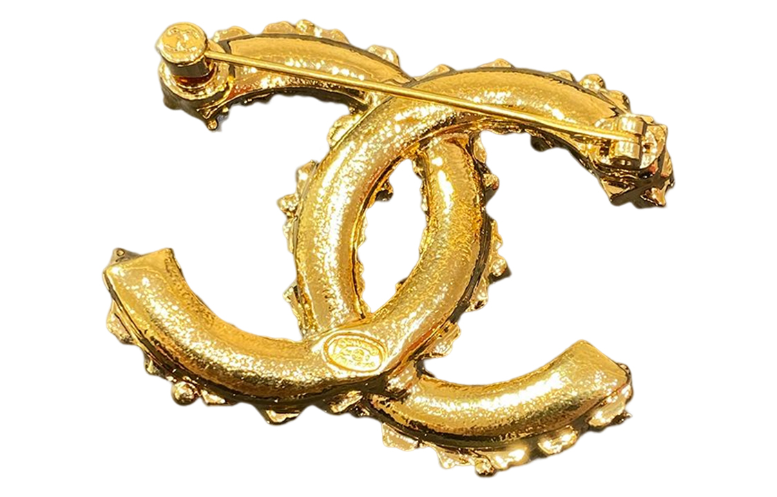 Lookbook (W) シャネル エレガント ゴールド ブローチ レディース用 aba057b10032nm082