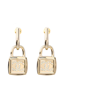 (Women) CHANEL Elegant Gold Earrings for Women - Chic and Versatile Fashion Accessory ABA474B10466NM942