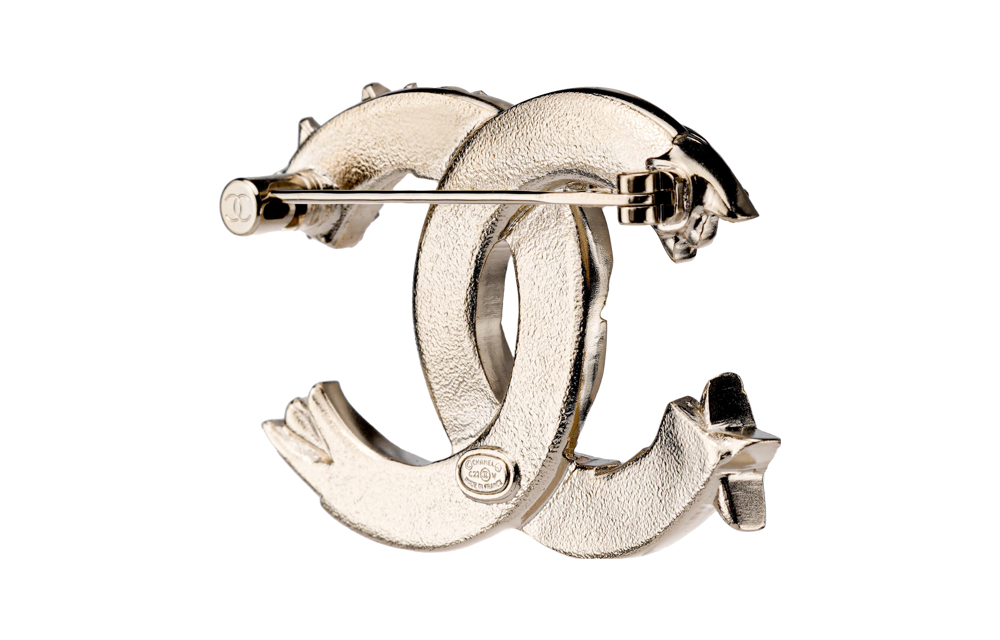 (Women) CHANEL Elegant Metallic Brooch for Women. AB6192-B05633-NC452 圖 6