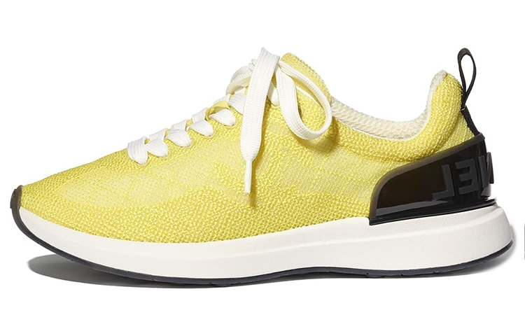 (Women) Chanel Embroidered Mesh Low 'Yellow Comfort' G37129-X56059-0K138