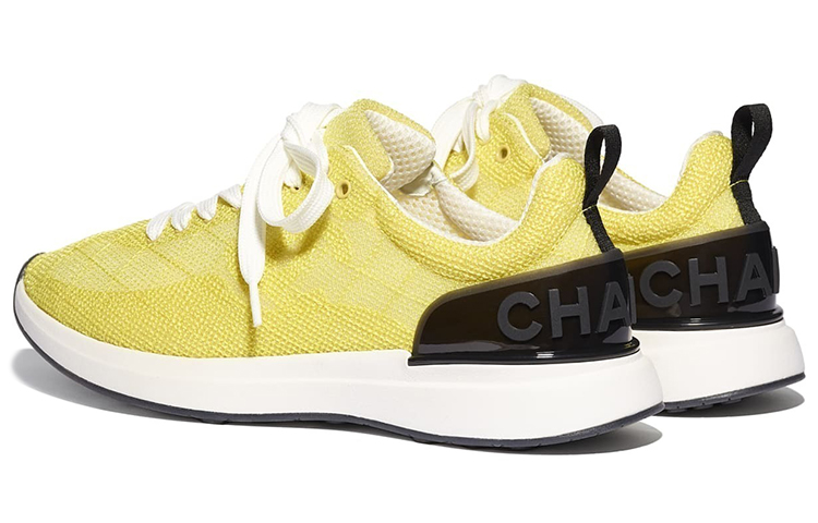 Lookbook (W) 샤넬 자수 메쉬 로우 "옐로우 컴포트" G37129-X56059-0K138