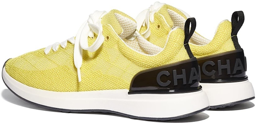 (Women) Chanel Embroidered Mesh Low 'Yellow Comfort' G37129-X56059-0K138 Lookbook (Women) Chanel Embroidered Mesh Low 'Yellow Comfort' G37129-X56059-0K138