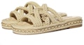 Shop (W) Chanel Espadrille Slide 'Beige' Wanita G36926-X56018-0K003