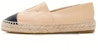 (W) Chanel Espadrilles 'Beige' Beige G29762-X01000-C0204