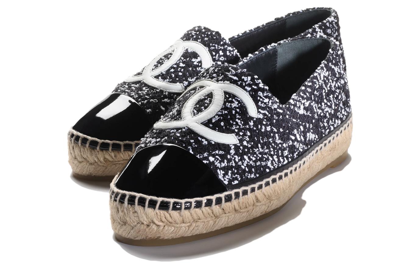 (W) Chanel Espadrilles 'Black and White' 圖 3