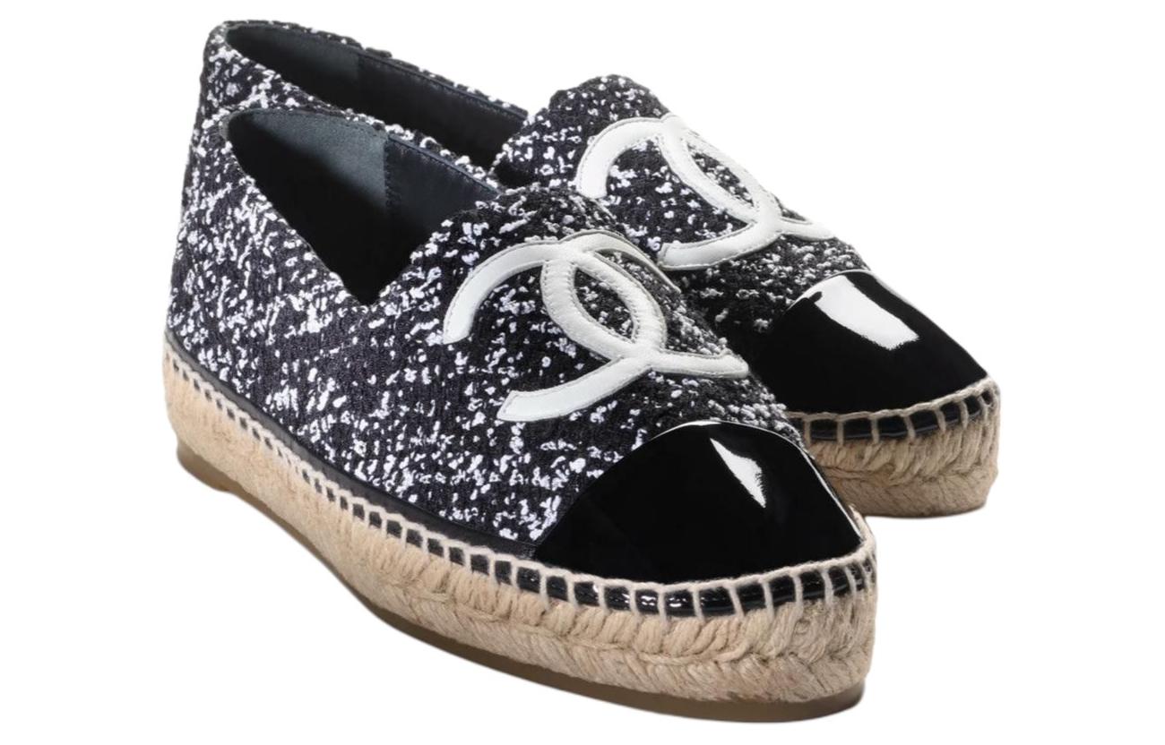 (W) Chanel Espadrilles 'Black and White' 圖 4