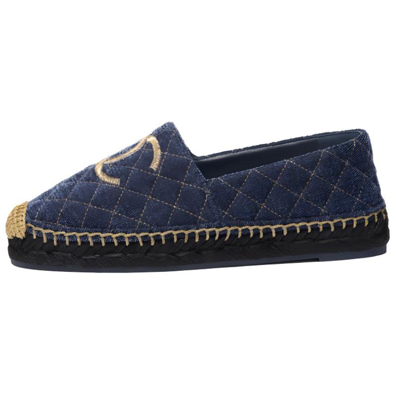 (W) Chanel Espadrilles 'Blue Fashion'