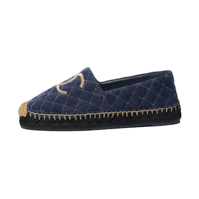 (W) Chanel Espadrilles 'Blue Fashion'