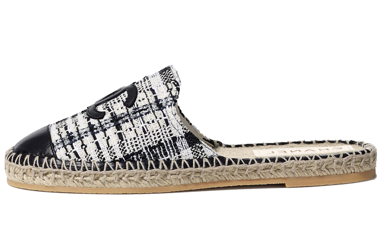 (W) Chanel Espadrilles 'Ivory'