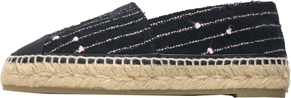 (Women) Chanel Espadrilles 'Logo Fisherwoman Flat - Black' G29762-Y56523-K5818 (Women) Chanel Espadrilles 'Logo Fisherwoman Flat - Black' G29762-Y56523-K5818